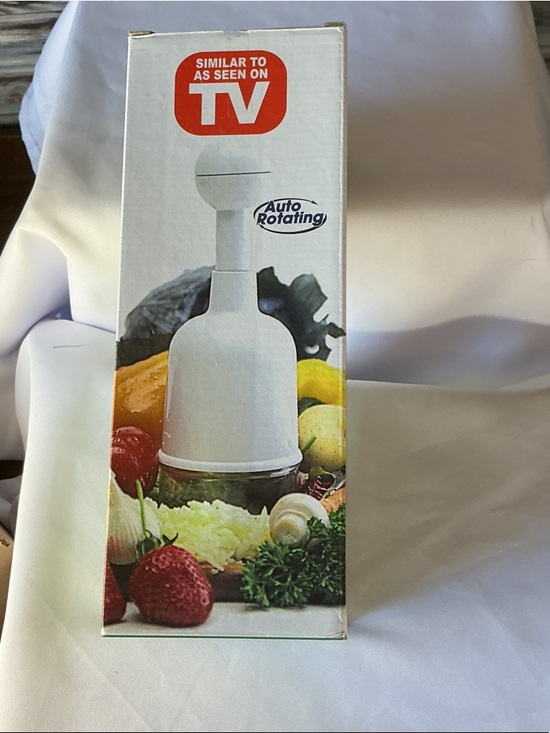 Other - As Seen On TV Auto Rotating Kitchen Chopper - White